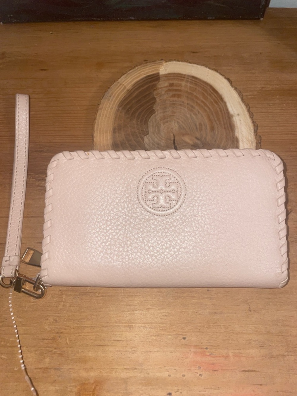 Tory Burch zipper wristlet